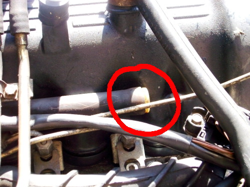 Blindstopfen entfernen