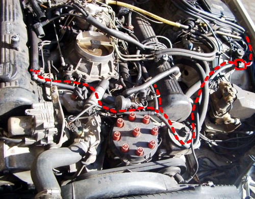 Schlauchverlegung Total