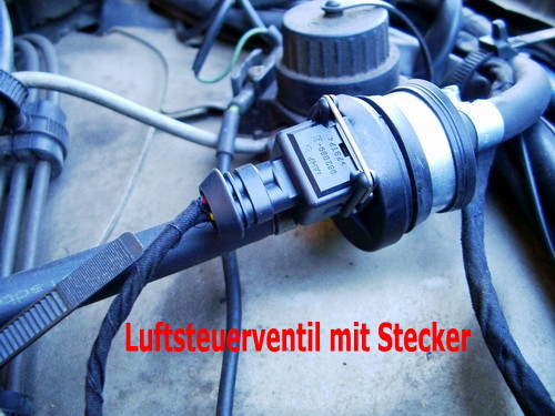 Stecker Luftsteuerventil